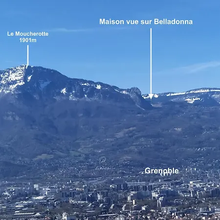 Vue Sur Belladonna Bed & Breakfast Saint-Nizier-du-Moucherotte